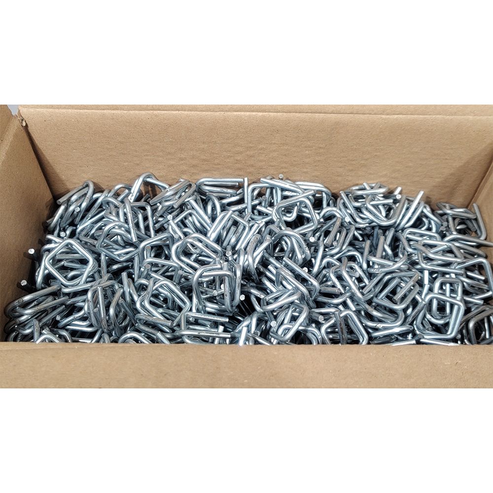 Zapinka metalowa do taśmy PP 16mm 500 szt.