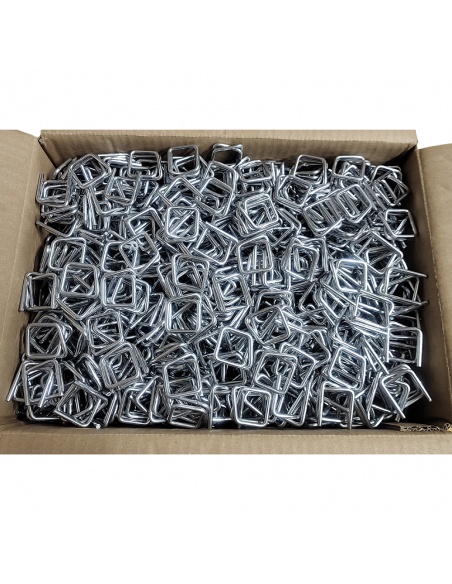 Zapinka metalowa do taśmy PP 19mm 1000 szt.