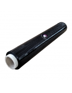 Czarna ręczna folia stretch 1,5kg