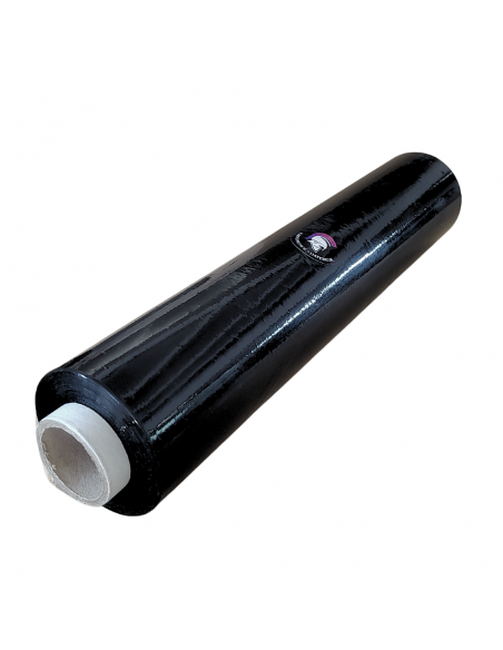 Czarna ręczna folia stretch 3kg