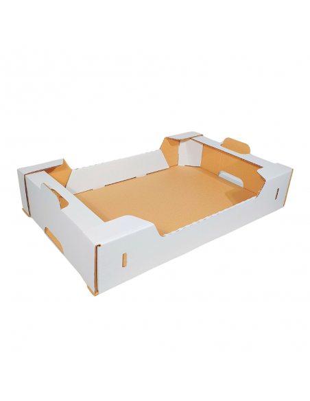 Karton na pączki 600x400x115 Biały