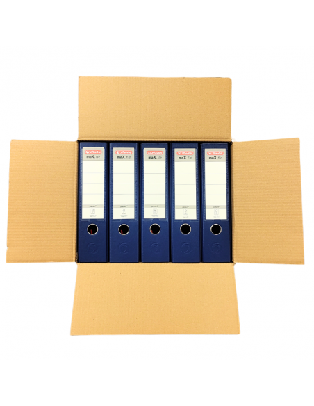 Zestaw 30 sztuk kartonów archiwizacyjnych na segregatory z uchwytami