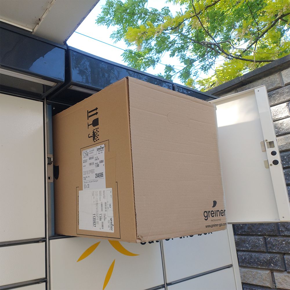 Zestaw 35 sztuk kartonów używanych InPost 590x380x400 Paczkomat C