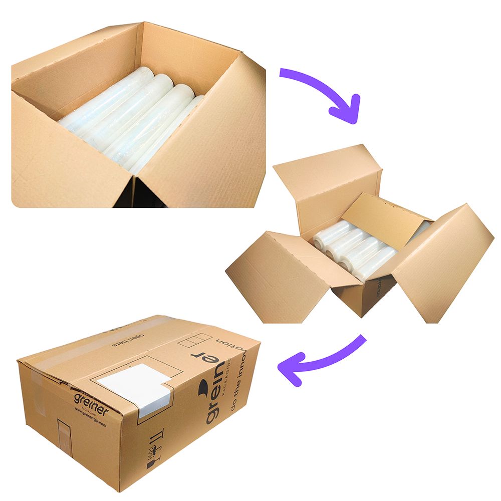 Zestaw 28 sztuk kartonów używanych InPost 590x390x400 Paczkomat C