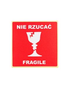 Etykiety Fragile Nie Rzucać - 10 szt. 2