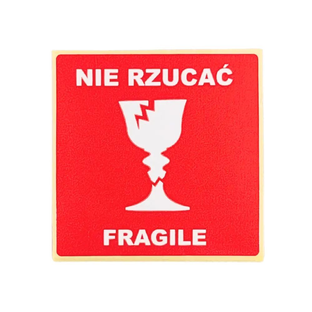 Etykiety Fragile Nie Rzucać - 10 szt.