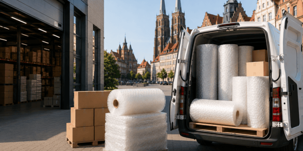 Folia bąbelkowa Wrocław - zakup lokalny i dostawa