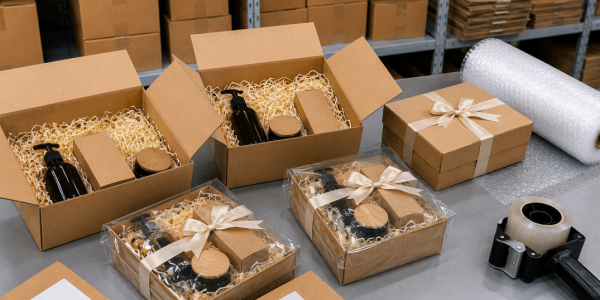 Konfekcjonowanie zestawów promocyjnych – pakowanie i przepakowywanie produktów