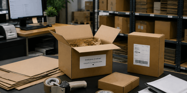 Opakowania kartonowe i usługi logistyczne dla e-commerce 