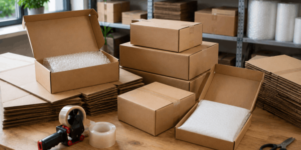 Sklep z kartonami – oferta dla wysyłek do paczkomatów InPost