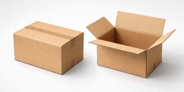 Karton klapowy vs karton wysyłkowy - różnice, zastosowania, zalety